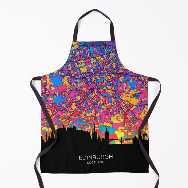 Item preview, Edinburgh Skyline Map designed and sold by ArtPrints.