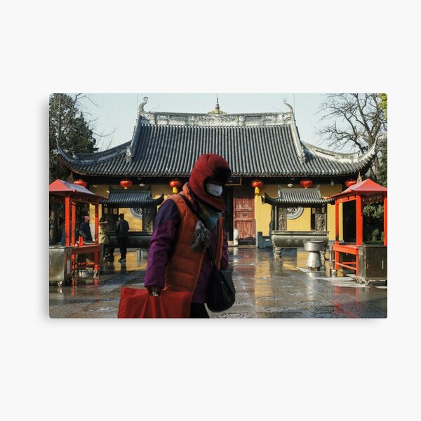 Faceless Faith in Shanghai Canvas Print