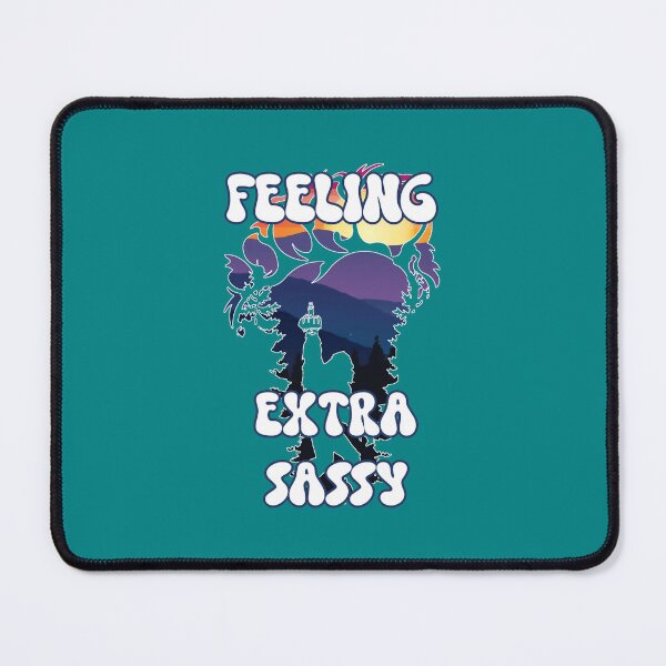 Item preview, Feeling Extra Sassy Funny Sasquatch Giving the Middle Finger designed and sold by eklinglers.