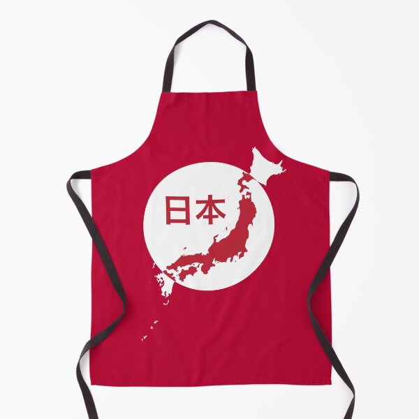 Item preview, JAPAN Nippon Map with Kanji Country Name - Typography Text Design - White color designed and sold by AMGraphicStudio.
