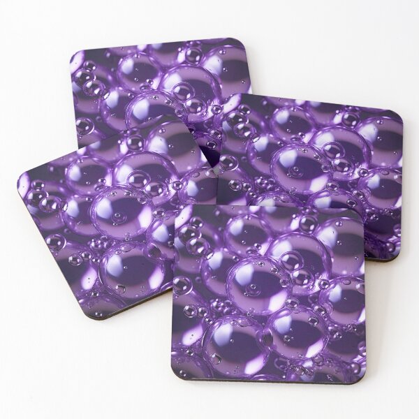 Aperçu de l'œuvre Mangez mes bulles violet Robe t-shirt créée et vendue par Digital-Art-Co.