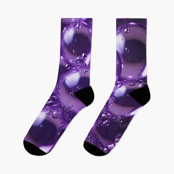 Aperçu de l'œuvre Mangez mes bulles violet Robe t-shirt créée et vendue par Digital-Art-Co.