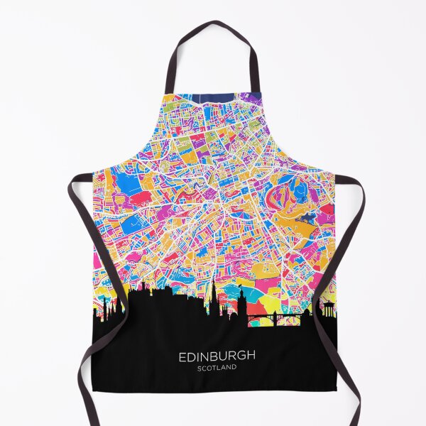 Item preview, Edinburgh Skyline Map designed and sold by ArtPrints.