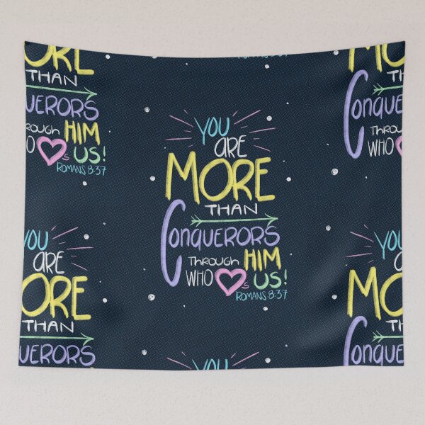Item preview, More than Conquerors designed and sold by Mandie Manzano.