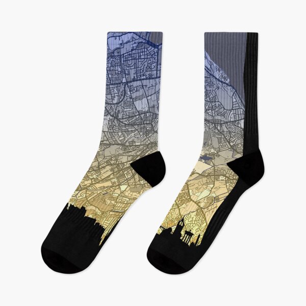 Item preview, Edinburgh Skyline Map designed and sold by ArtPrints.