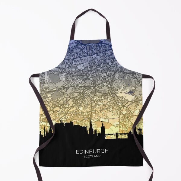 Item preview, Edinburgh Skyline Map designed and sold by ArtPrints.