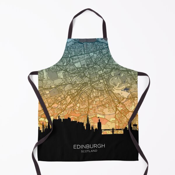 Item preview, Edinburgh Skyline Map designed and sold by ArtPrints.