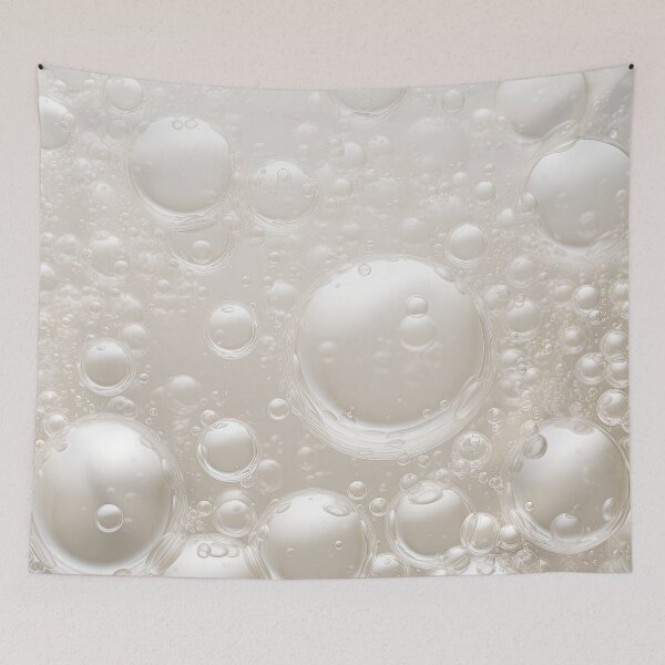 Aperçu de l'œuvre Mangez mes bulles blanches Robe t-shirt créée et vendue par Digital-Art-Co.