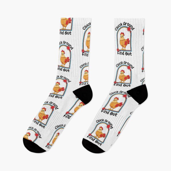 Item preview, Cluck Around & Find Out,World Chicken Day designed and sold by DizzyShirts1.
