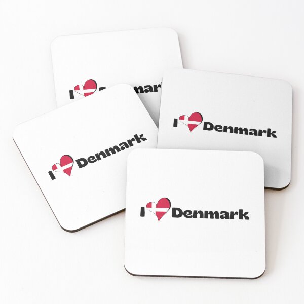 Item preview, I Love Denmark designed and sold by Coffee Lifestyle.