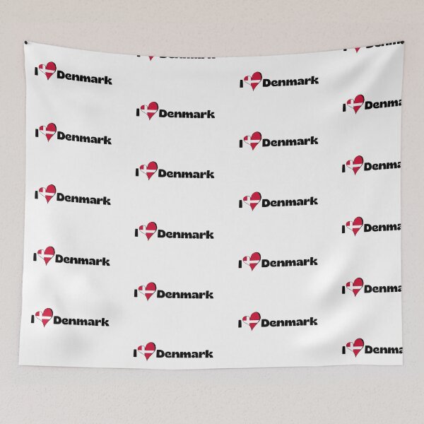 Item preview, I Love Denmark designed and sold by Coffee Lifestyle.