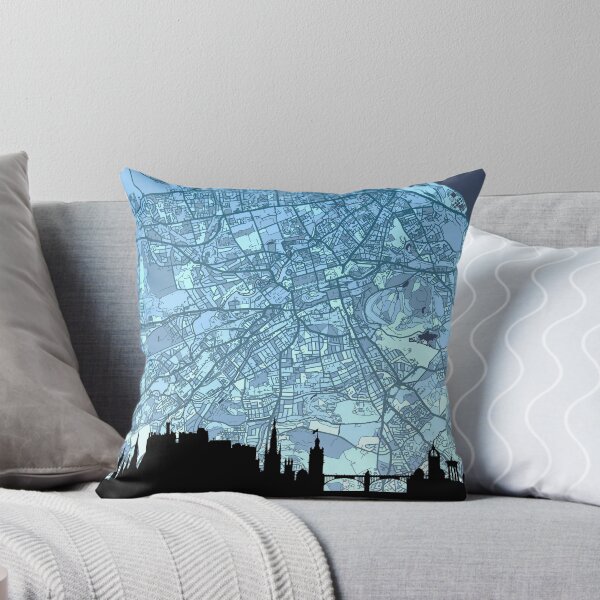 Item preview, Edinburgh Skyline Map designed and sold by ArtPrints.