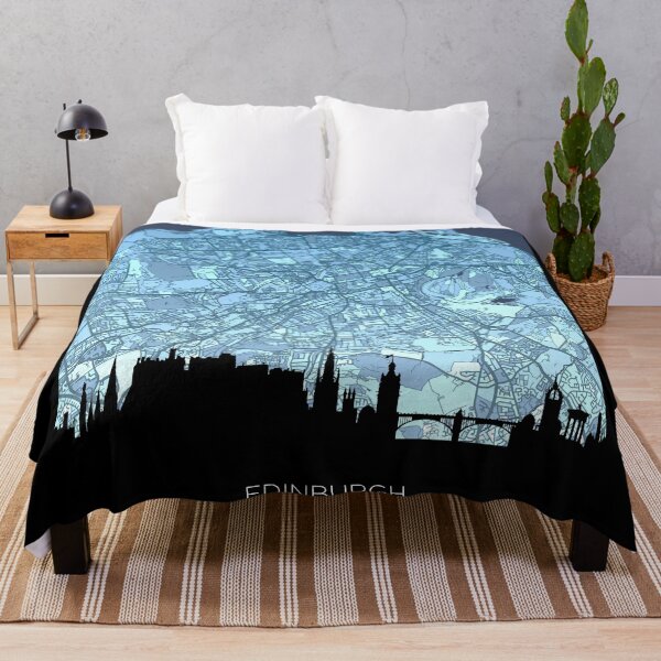 Item preview, Edinburgh Skyline Map designed and sold by ArtPrints.