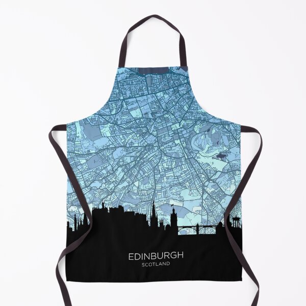 Item preview, Edinburgh Skyline Map designed and sold by ArtPrints.