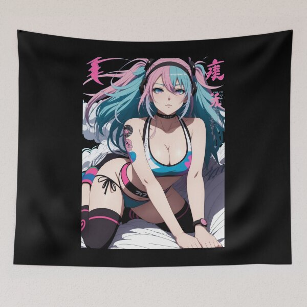 Artikelvorschau, Anime-Kunst, Magazin-Streetwear, Mädchen, Topmodel entworfen und verkauft von VincenzaRaynor.