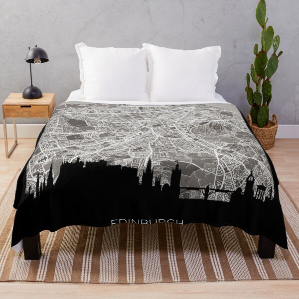 Item preview, Edinburgh Skyline Map designed and sold by ArtPrints.