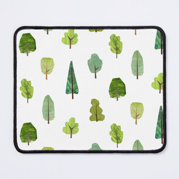 Item preview, Woodland trees on white designed and sold by crumpsticks.