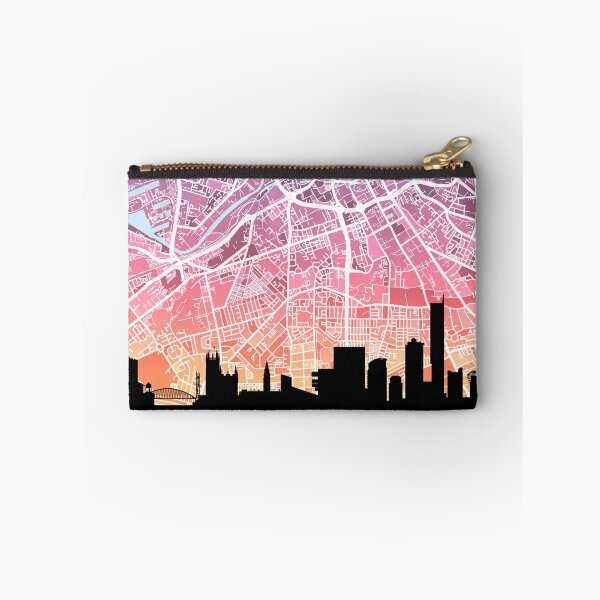 Item preview, Manchester Skyline Map designed and sold by ArtPrints.