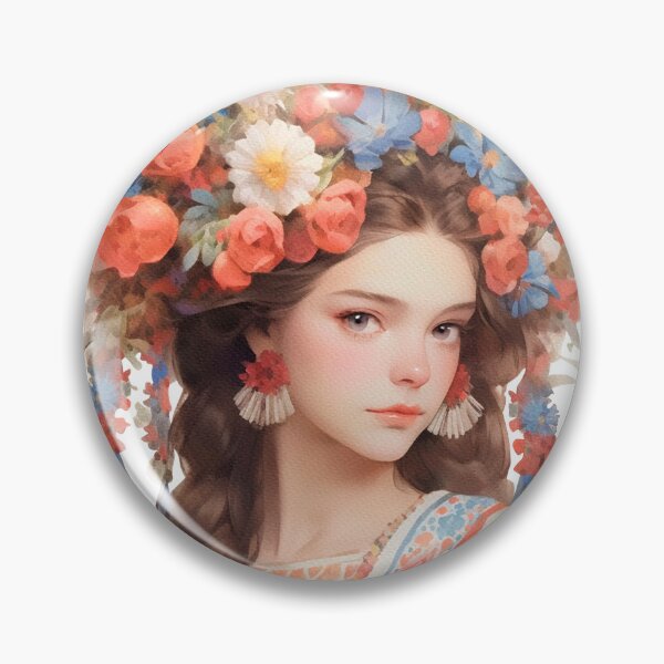 Item preview,  Ukrainian beauty in ethnic clothes designed and sold by DariyaDell.