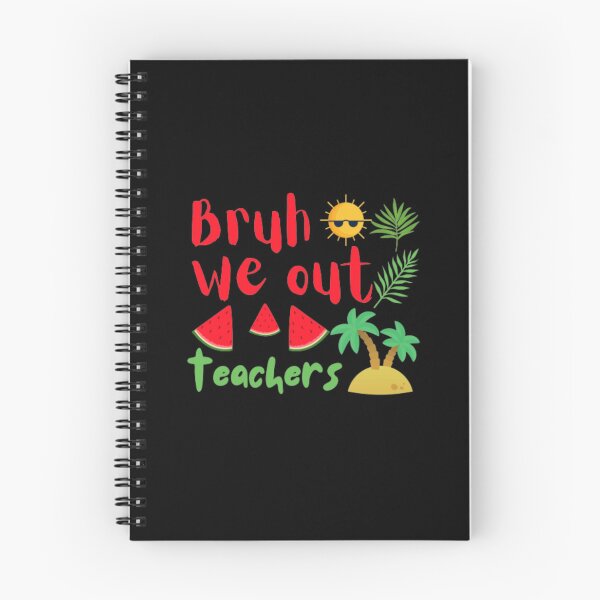 Item preview, Bruh we out teachers designed and sold by TeePassion.