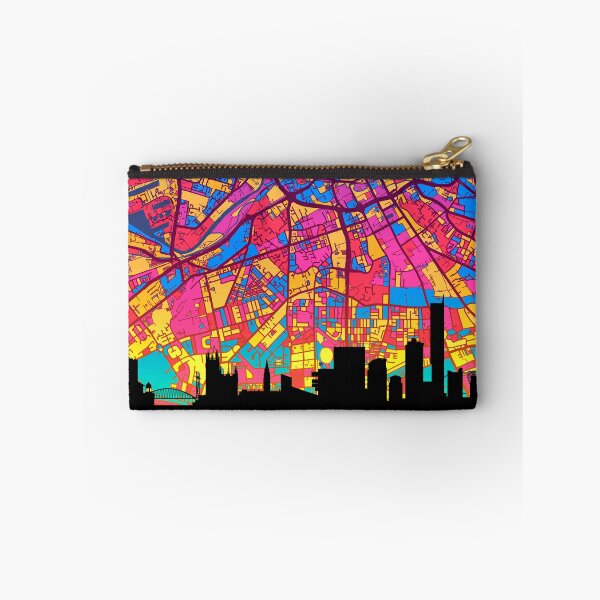 Item preview, Manchester Skyline Map designed and sold by ArtPrints.