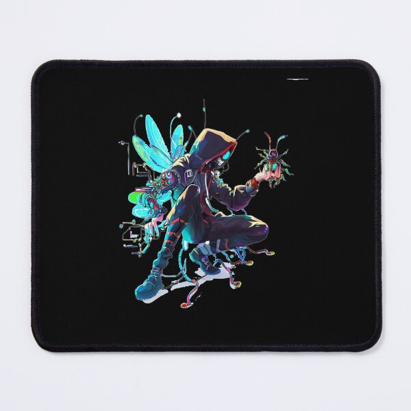 Item preview, Futuristic Geek in Action, A Digital Art Showcase designed and sold by VincenzaRaynor.