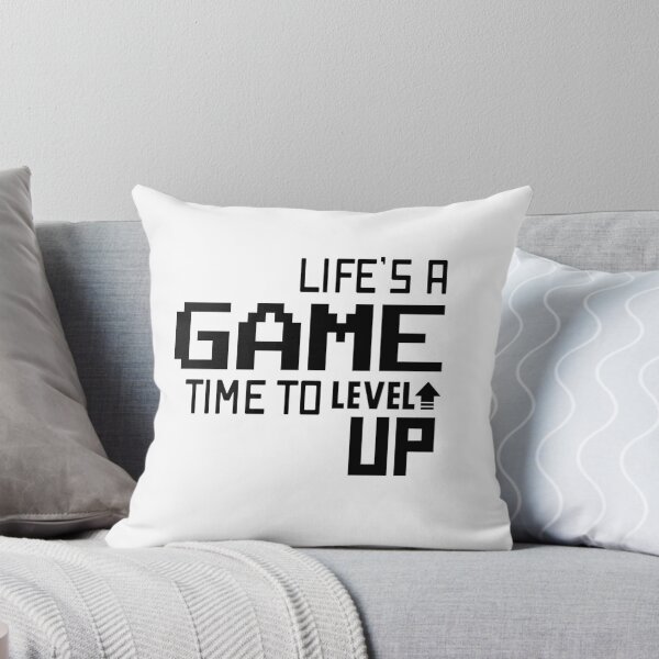 Item preview, Life's a GAME, Time to Level Up! designed and sold by zefiru.