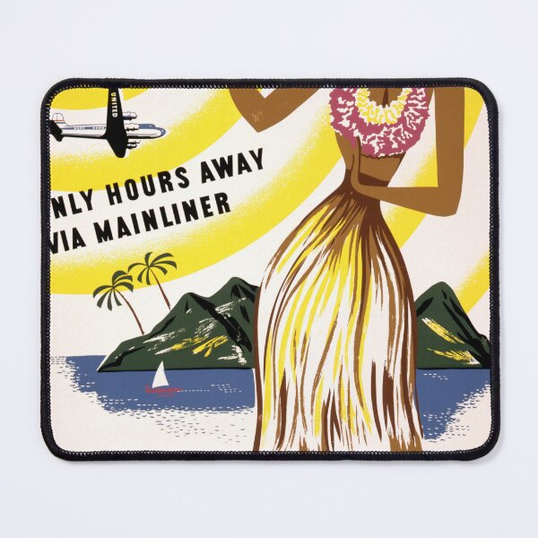 Item preview, STK502157A-Vintage travel poster for United Air Lines to Hawaii.  designed and sold by StocktrekImages.