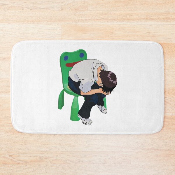 Item preview, Shinji Ikari in the Froggy Chair designed and sold by VincenzaRaynor.