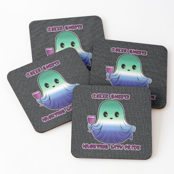 Item preview, Queer Ghosts, Ghost in Gay Flag Colors designed and sold by Savchuk-Vova.