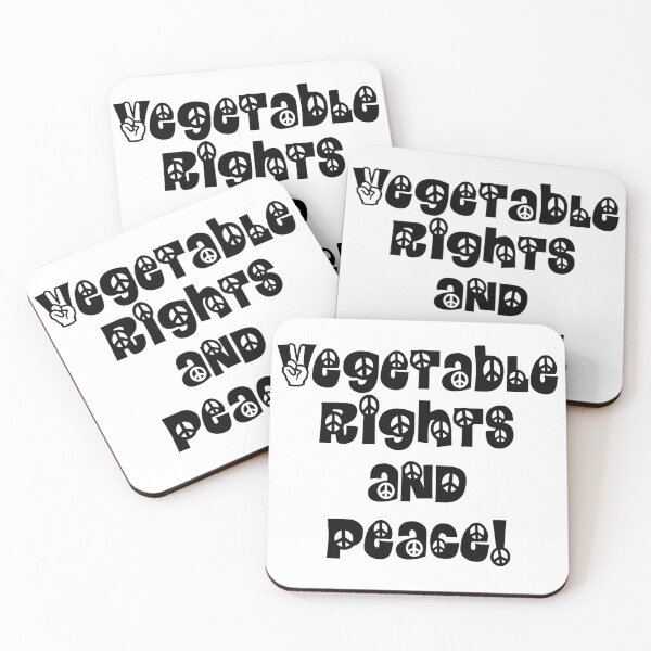 Item preview, Vegetable rights and Peace! designed and sold by BleasdaleArt.