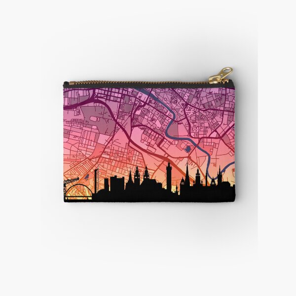 Item preview, Glasgow Skyline Map designed and sold by ArtPrints.
