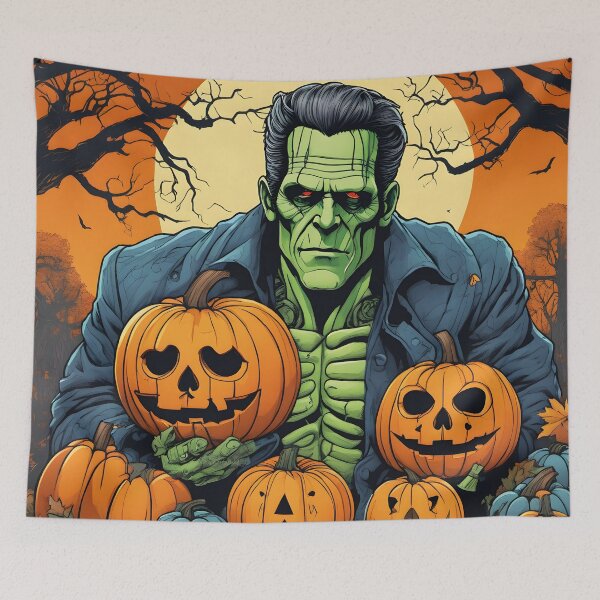 Item preview, Frankenstein celebrates Halloween designed and sold by Mauswohn.