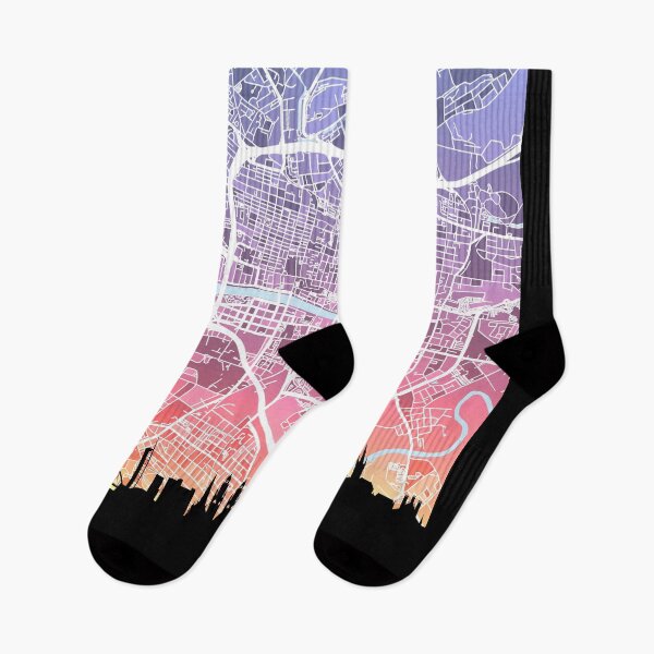 Item preview, Glasgow Skyline Map designed and sold by ArtPrints.