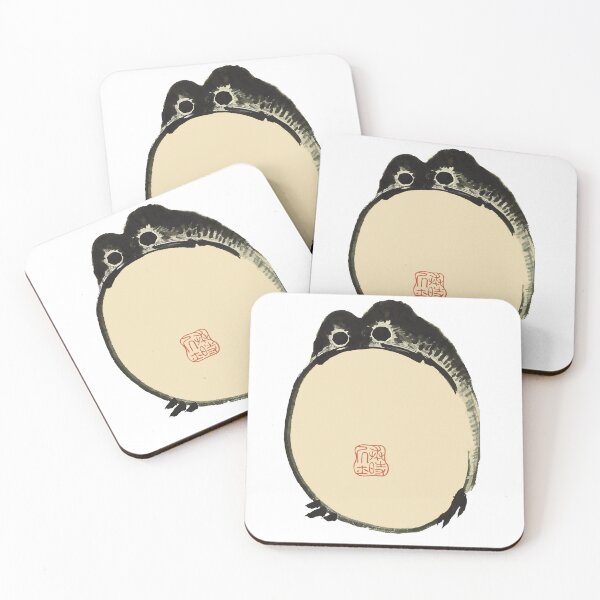 Item preview, Matsumoto Hoji Grumpy frog toad designed and sold by goatboyjr.