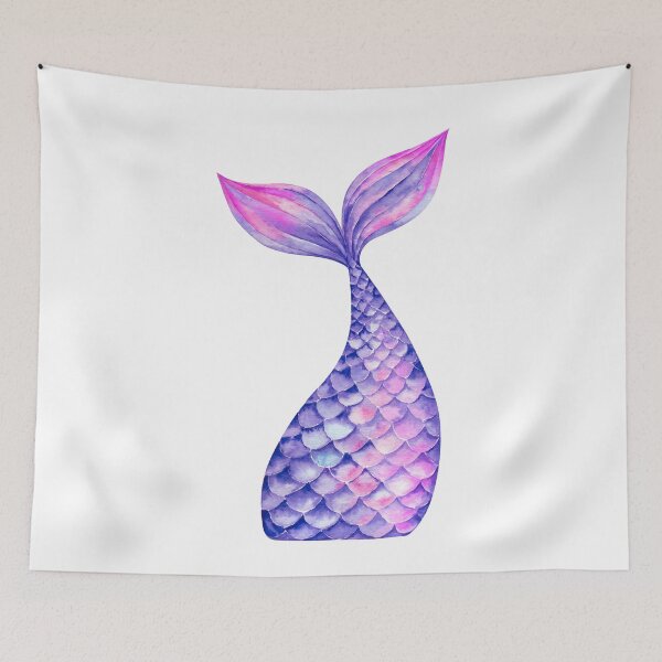 Item preview, Copy of Mermaid Tail Purple designed and sold by artfulbitsbyk.