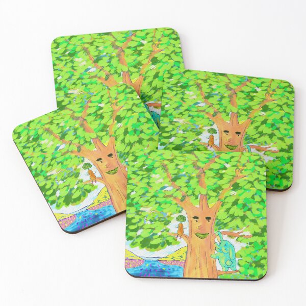 Item preview, Big Tree shows Elebunny and Caroty a new world. designed and sold by Danggi Days!.