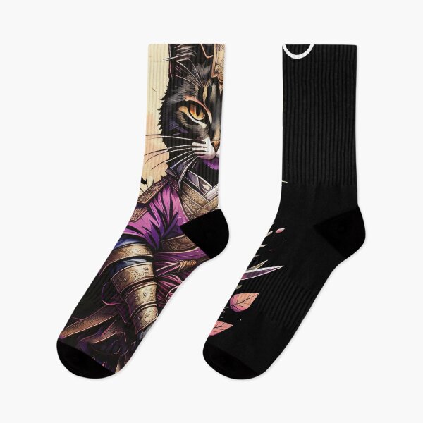 Item preview, Samurai Cat Japanese Style  designed and sold by deathanarchy.