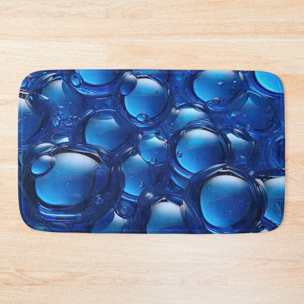Item preview, Eat My Bubbles Sapphire Blue Graphic T-Shirt Dress designed and sold by Digital-Art-Co.