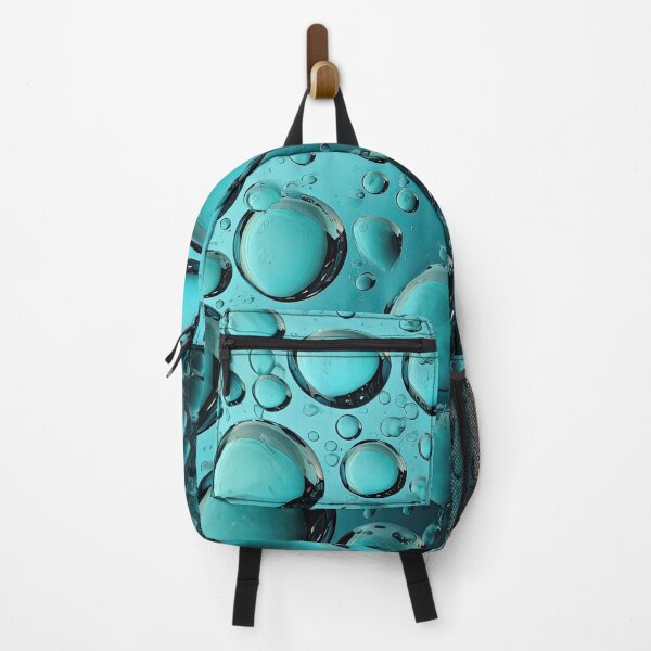 Aperçu de l'œuvre Mangez mes bulles cyan Robe t-shirt créée et vendue par Digital-Art-Co.