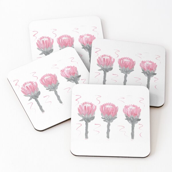 Item preview, Trio of Proteas designed and sold by DaisyloveArt.