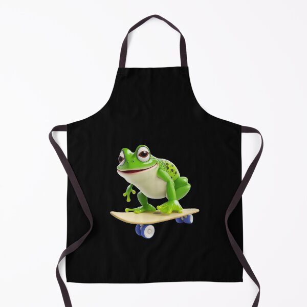 Item preview, A frog skateboarding skateboard toad grind ollie leap skate designed and sold by w1ckerman.