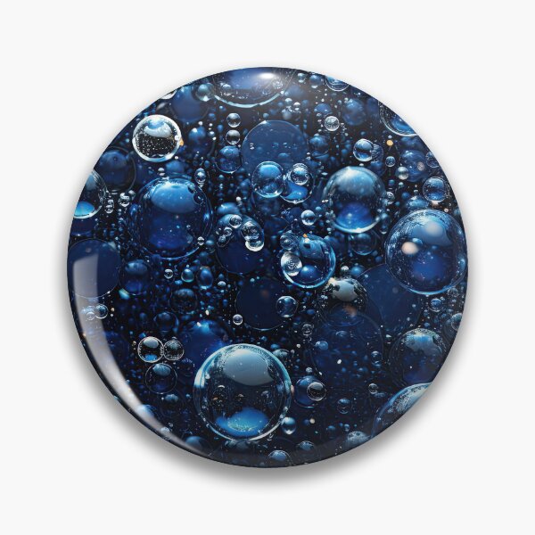 Item preview, Eat My Bubbles Dark Blue Graphic T-Shirt Dress designed and sold by Digital-Art-Co.