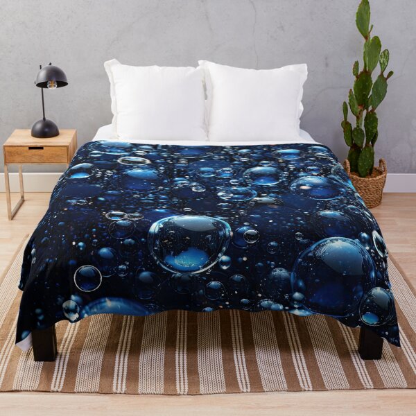 Item preview, Eat My Bubbles Dark Blue Graphic T-Shirt Dress designed and sold by Digital-Art-Co.