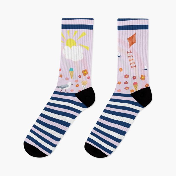 Item preview, Seagulls on the Promenade - Beachy designed and sold by KizzyW.