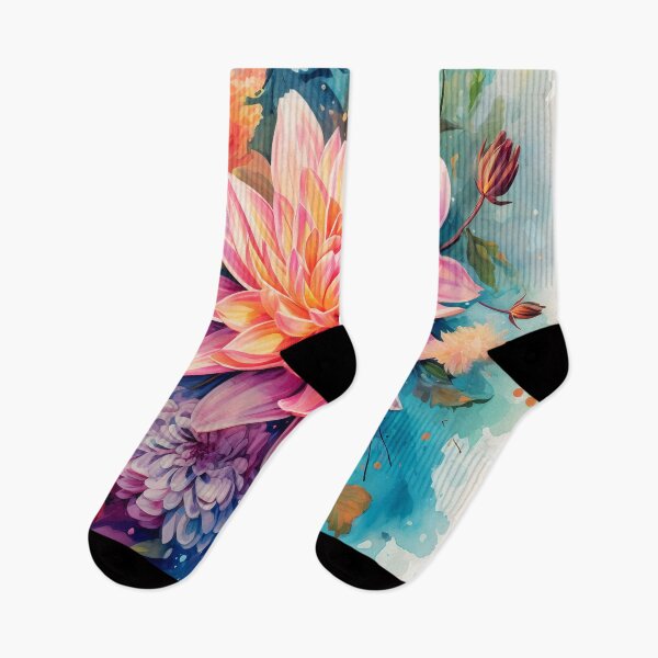 Item preview, Beautiful garden flowers and butterflies 10 designed and sold by Art by Lilia.