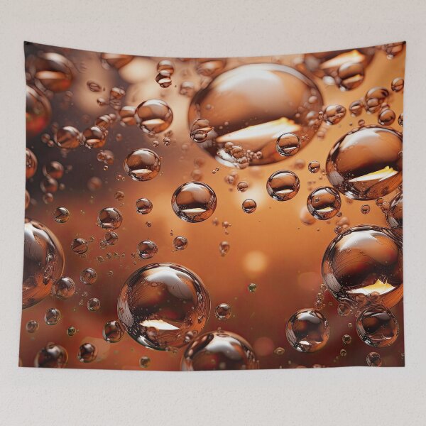 Aperçu de l'œuvre Mangez mes bulles marron Robe t-shirt créée et vendue par Digital-Art-Co.
