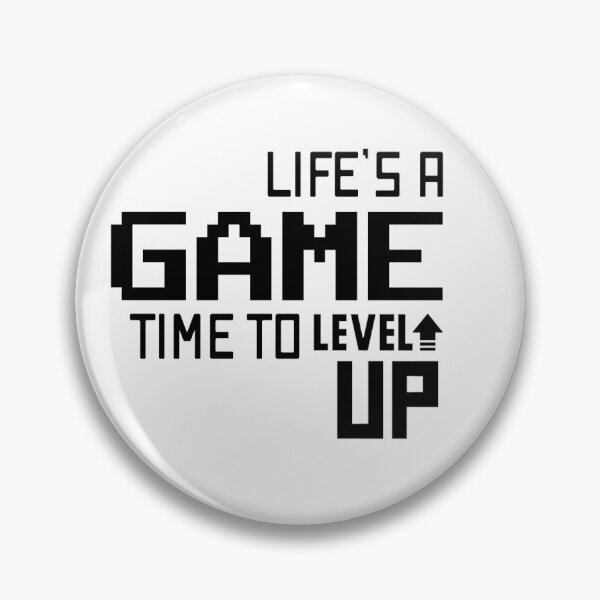 Item preview, Life's a GAME, Time to Level Up! designed and sold by zefiru.