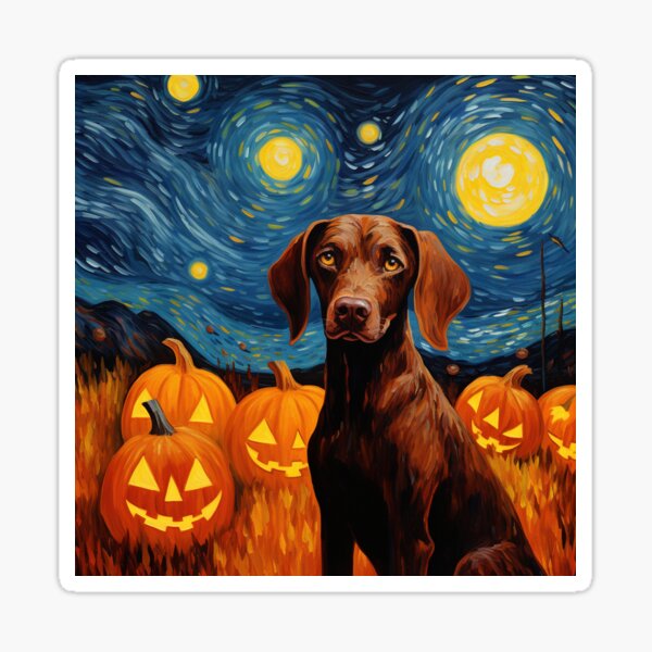 German Shorthaired Pointer Dog Lovers Halloween Pumpkin Ugly