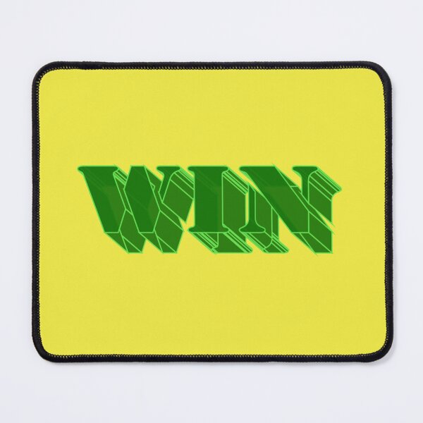 Item preview, Green WIN designed and sold by PrettyViews.